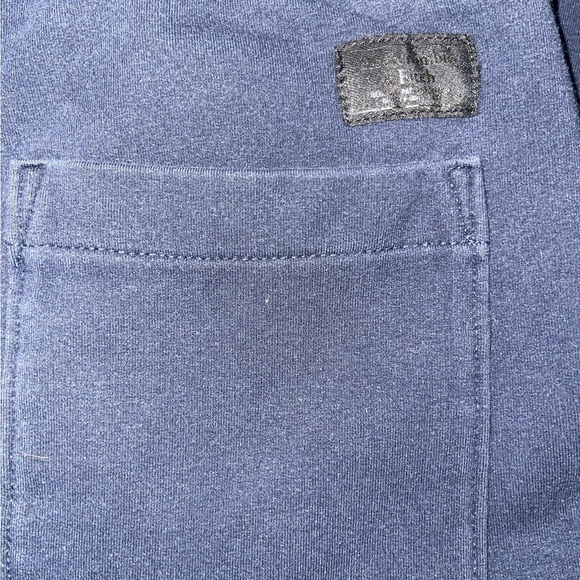 Abercrombie & Fitch Sweatpants zippered pocket NAVY size S - Picture 5 of 7
